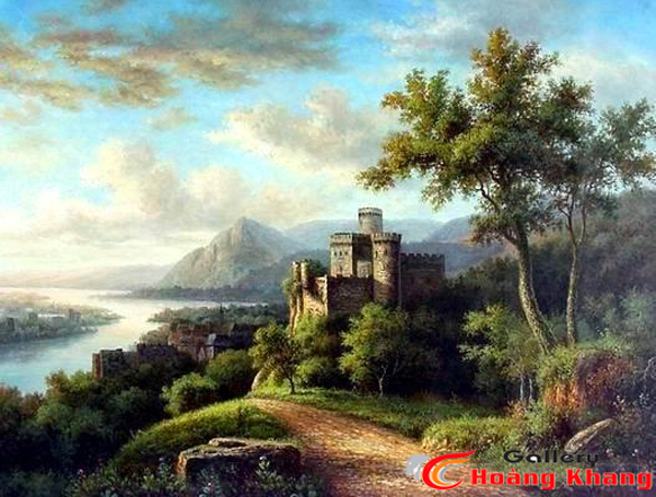 Tranh Núi - Nước - Phong Thuỷ